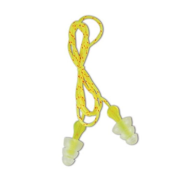 Polymer & Cloth Ear Plugs, 100 PK